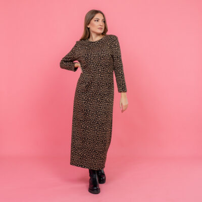 Leopard Knitted dress Troia