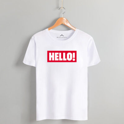 T-shirt Hello w