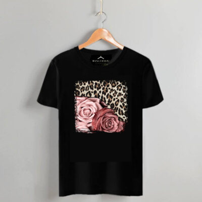 T-shirt Leopardroses2