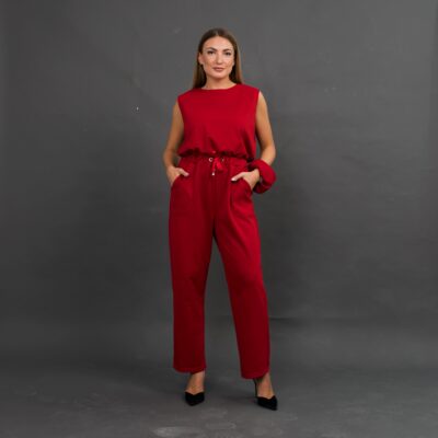 Red love jumpsuit