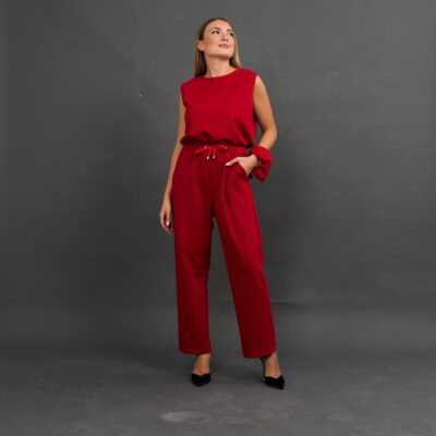 Red love jumpsuit